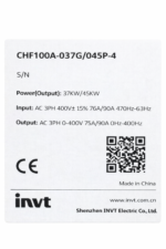 INVT VFD 37/45KW - Image 5