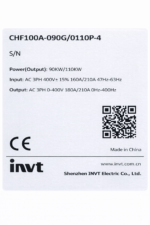 INVT VFD 90/110KW - Image 5