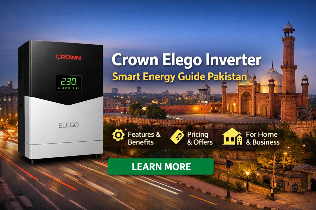 Crown Elego Inverter in Pakistan