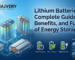 Lithium Batteries- Complete Guide, Benefits, and Future of Energy Storage