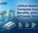 Lithium Batteries- Complete Guide, Benefits, and Future of Energy Storage