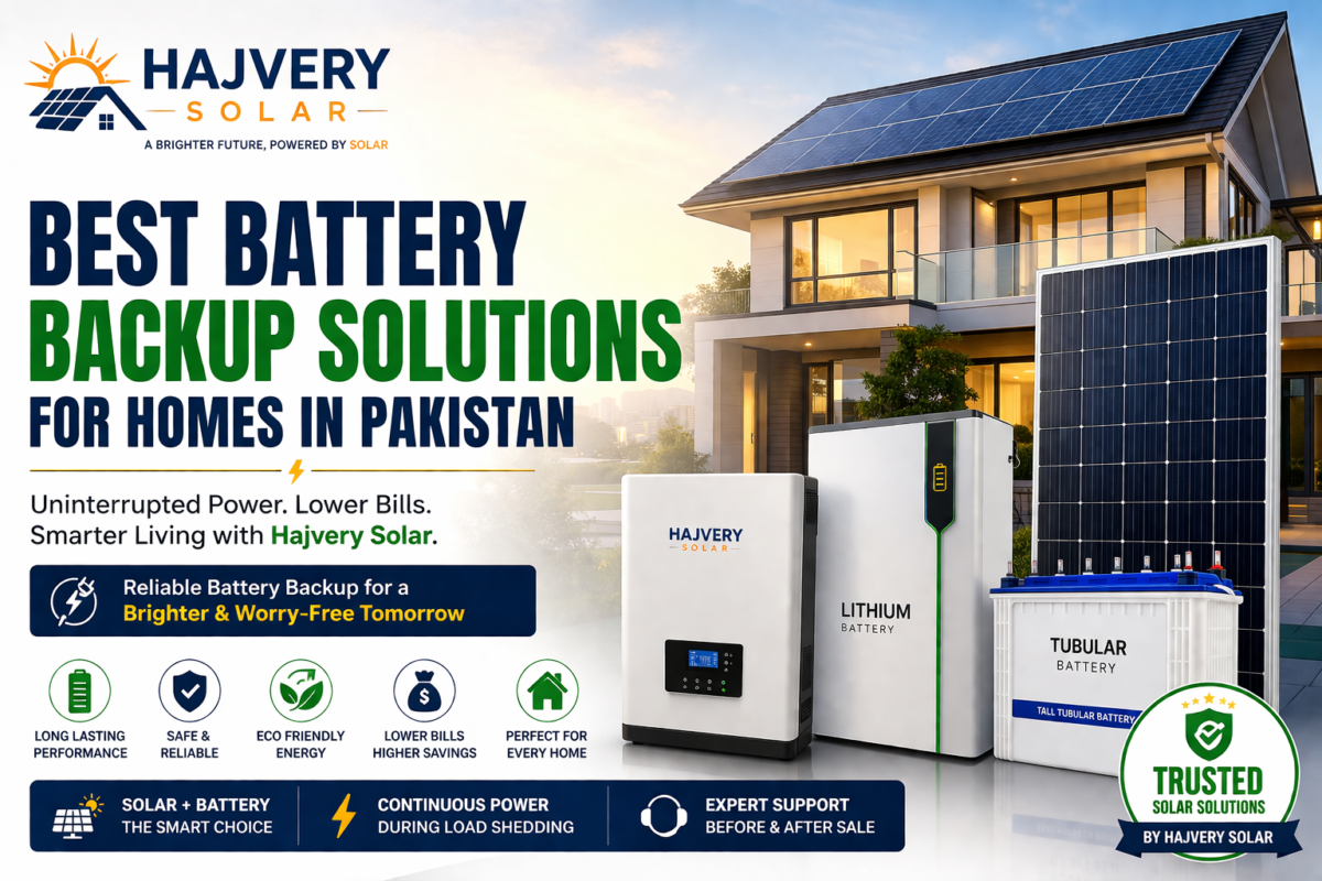 best battery backup solutions for homes in pakistan
