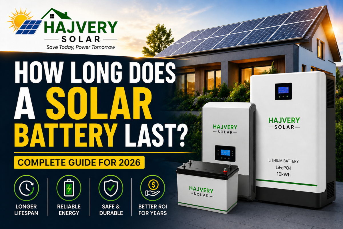 how long does a solar battery last