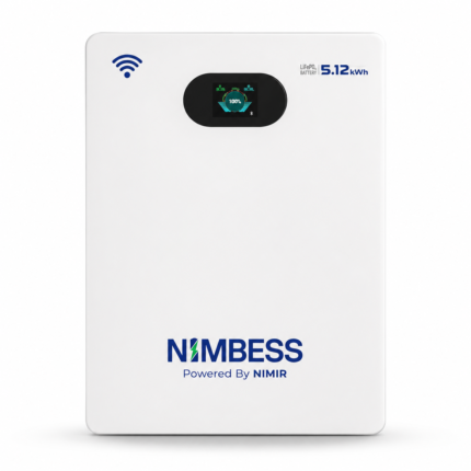 Nimbess 5.12kWh LiFePO4 Lithium Battery 51.2V 100Ah