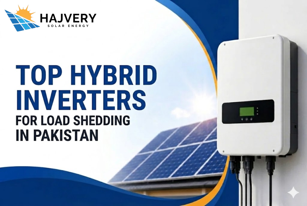 Top Hybrid Inverters for Load Shedding in Pakistan
