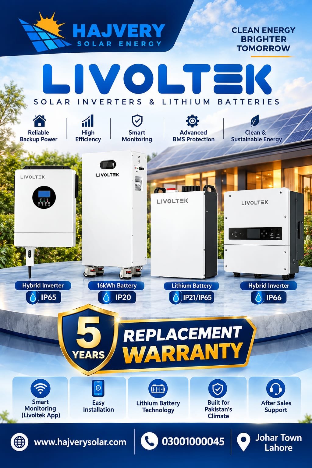 Livoltek Inverters and Batteries in Pakistan