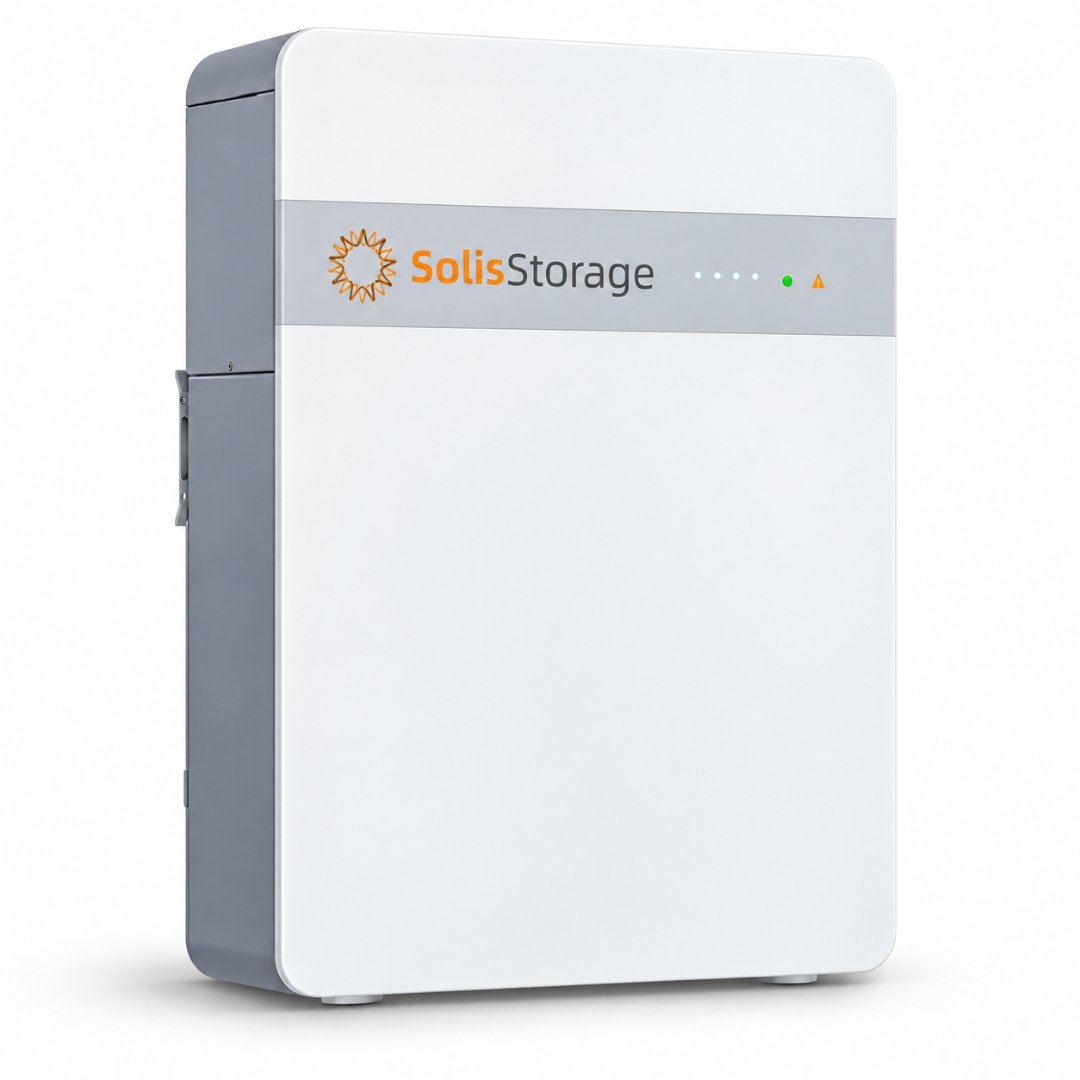 Solis IntelliHouse 5kWh 100Ah Lithium Battery Solis IntelliHouse 5kWh LiFePO4 Lithium Battery with slim wall-mounted design