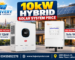 iTel 12kW and Solis 10kW hybrid inverters for 10kW solar system price in Pakistan by Hajvery Solar Energy