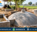 Biogas plant in Pakistan producing renewable energy from animal waste