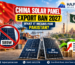 China solar panel export ban 2027 and its impact on Pakistan's TOPCon and BC solar panel market