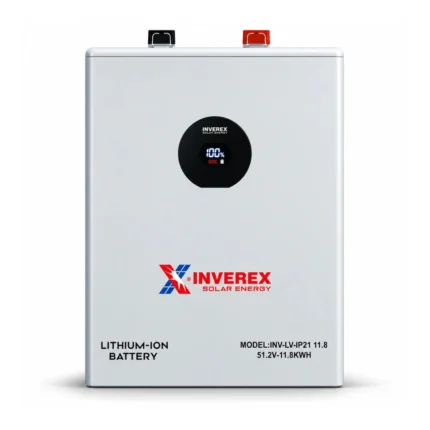 Inverex 11.8kWh 51.2V 230Ah IP21 Lithium Battery front view