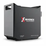Inverex INV-LV 12V 100Ah Lithium Battery with black enclosure and original Inverex logo