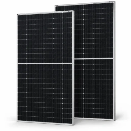 Inverex Mustang 720W bifacial dual-glass solar panel with steel frame