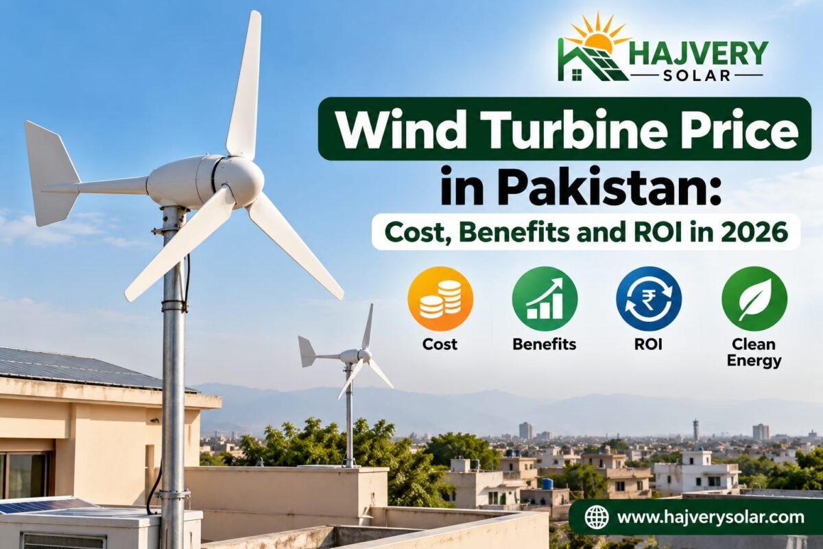 Wind Turbine Price in Pakistan 2026 – Wind Energy System